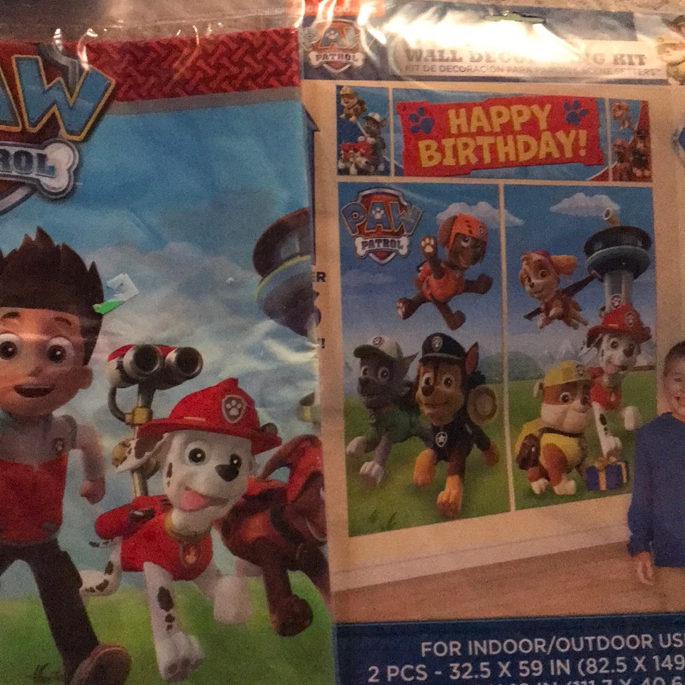 PAW PATROL PARTY Supplies